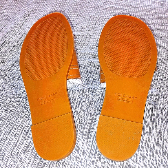 ๐ฃCOLE HAAN Charlotte Slide Sandal in Pecan Leather - Picture 11 of 14